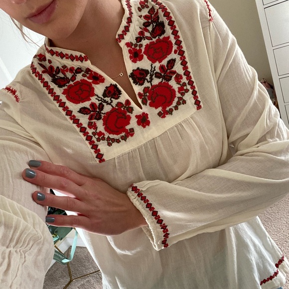 VINTAGE Lucky Brand Top - Picture 3 of 4